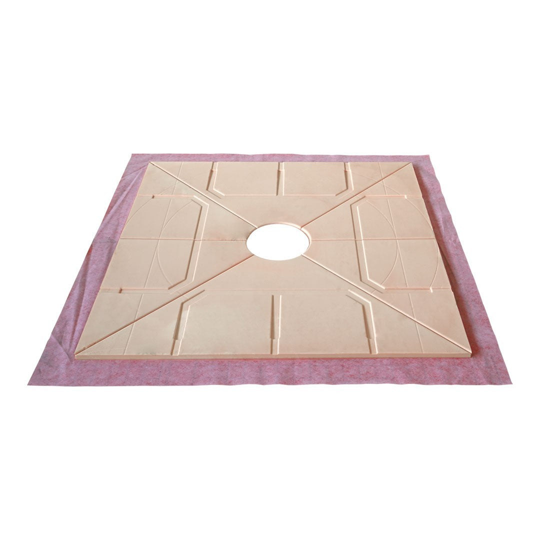 Guru Superkit Square Shower Tray 48" X 72" PVC Without Drain