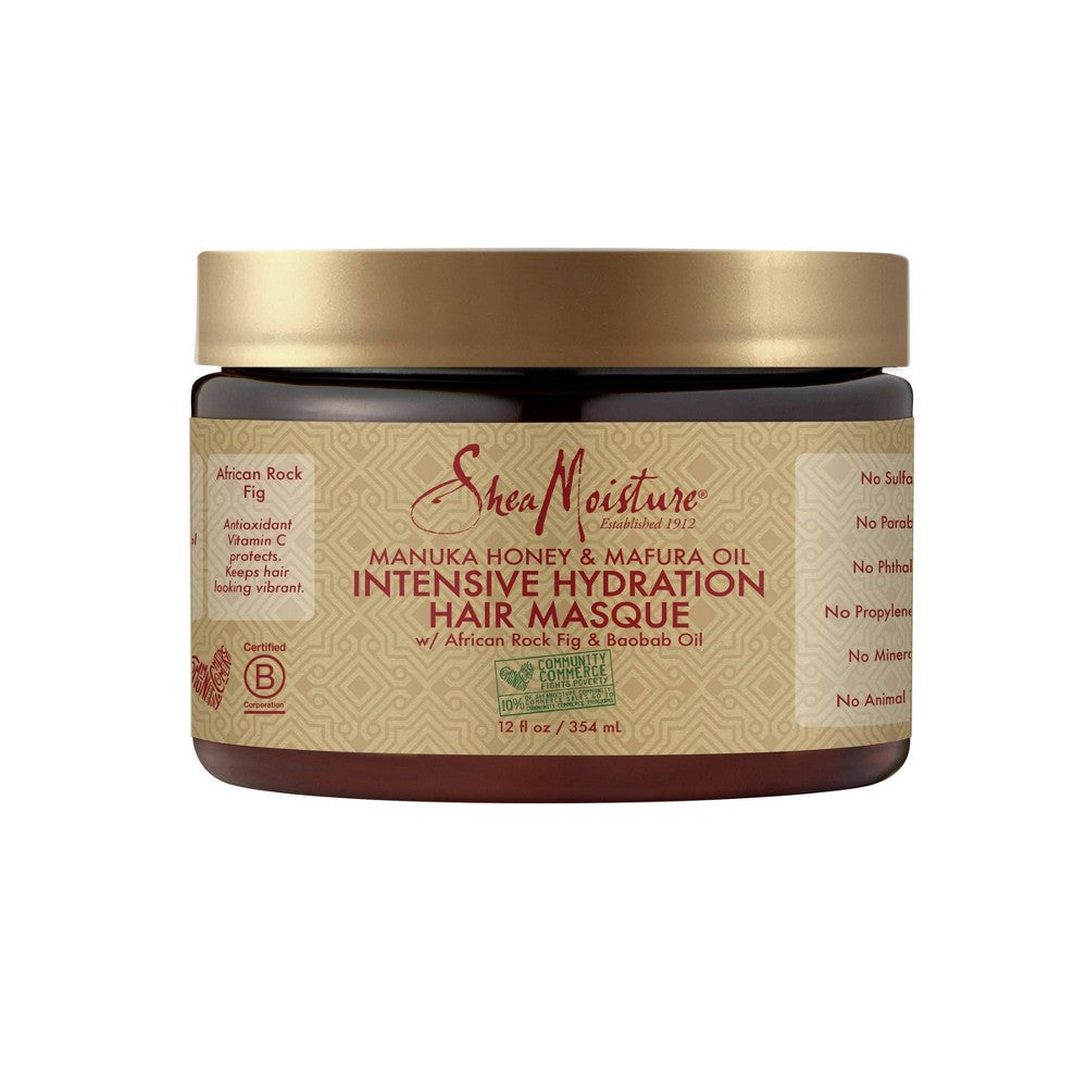 Acondicionador nutritivo sin enjuague SheaMoisture con miel de Manuka - 345 ml