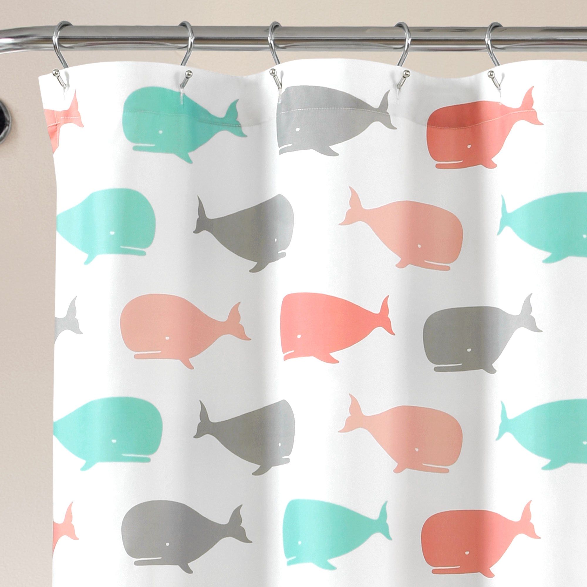 Whale Shower Curtain