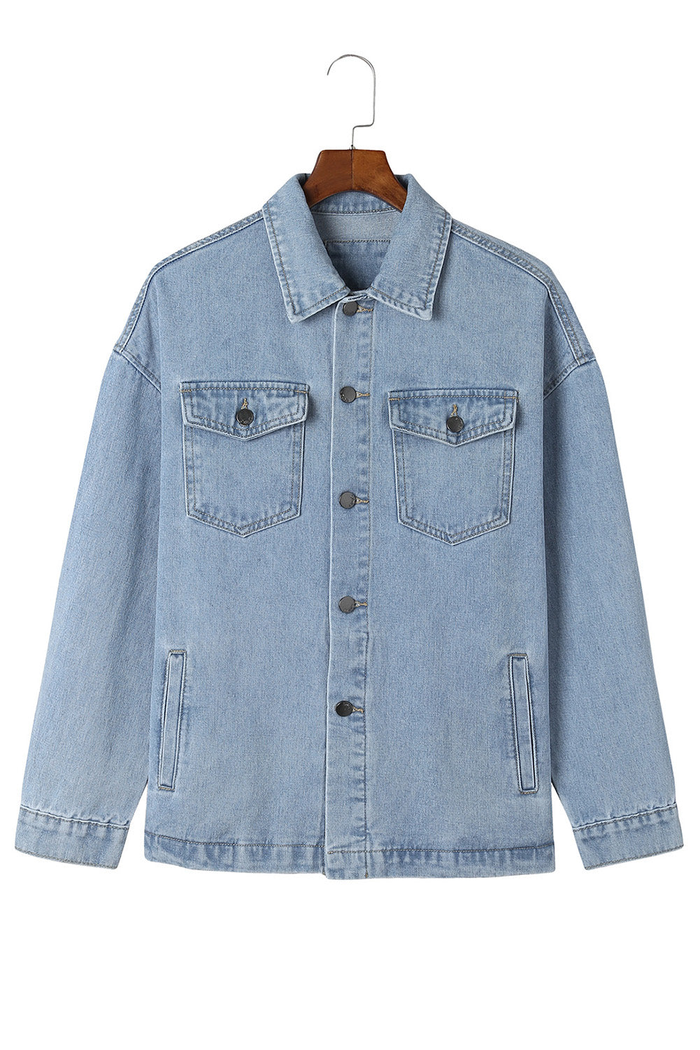 Two-Tone Denim Jacket