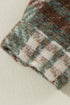 Plus Size Green Plaid Shacket Jacket