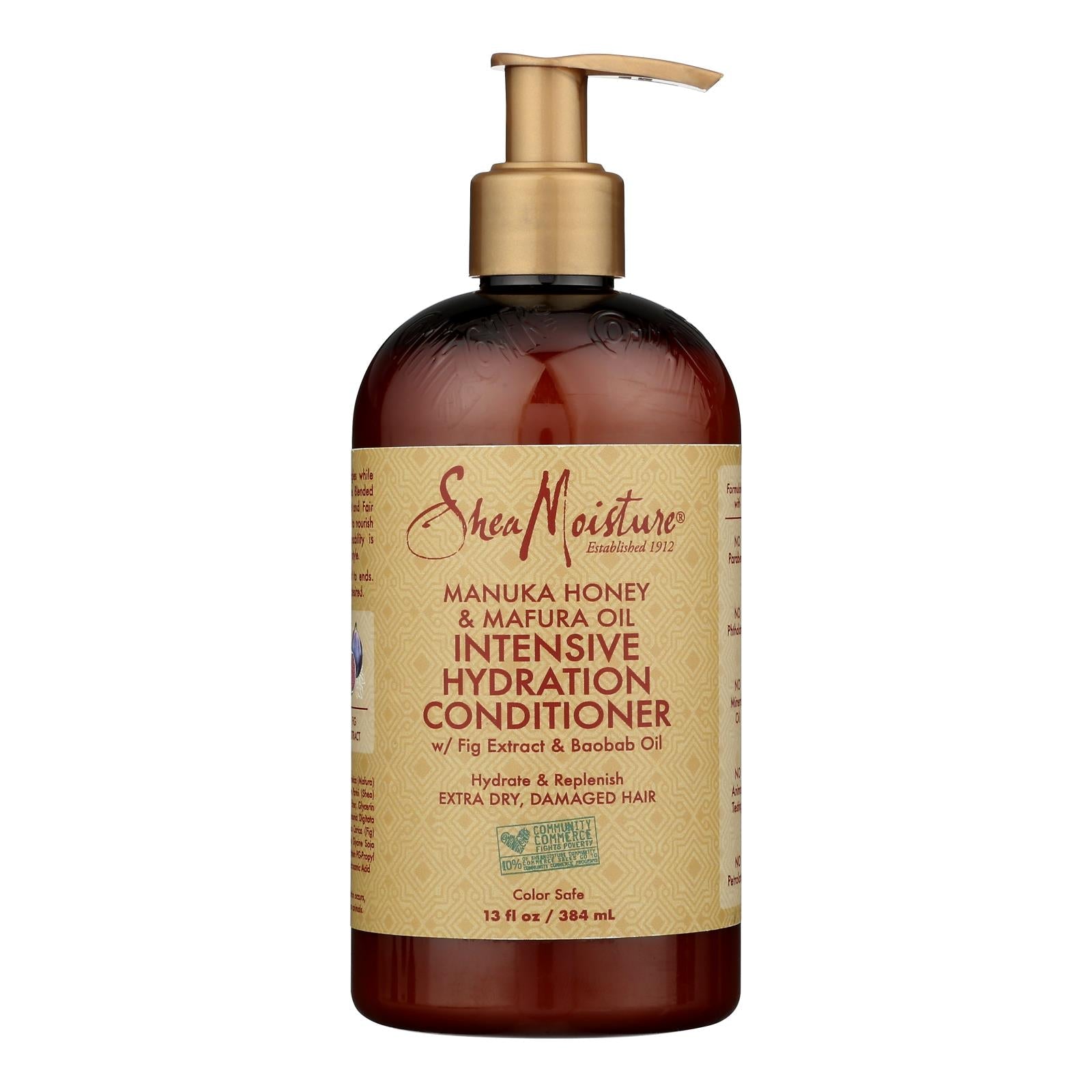 Acondicionador Shea Moisture Honey &amp; Manuka - 13 oz