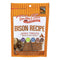 Golosinas tiernas y auténticas de cecina de bisonte para perros - Bolsa de 113 g (caja de 10)