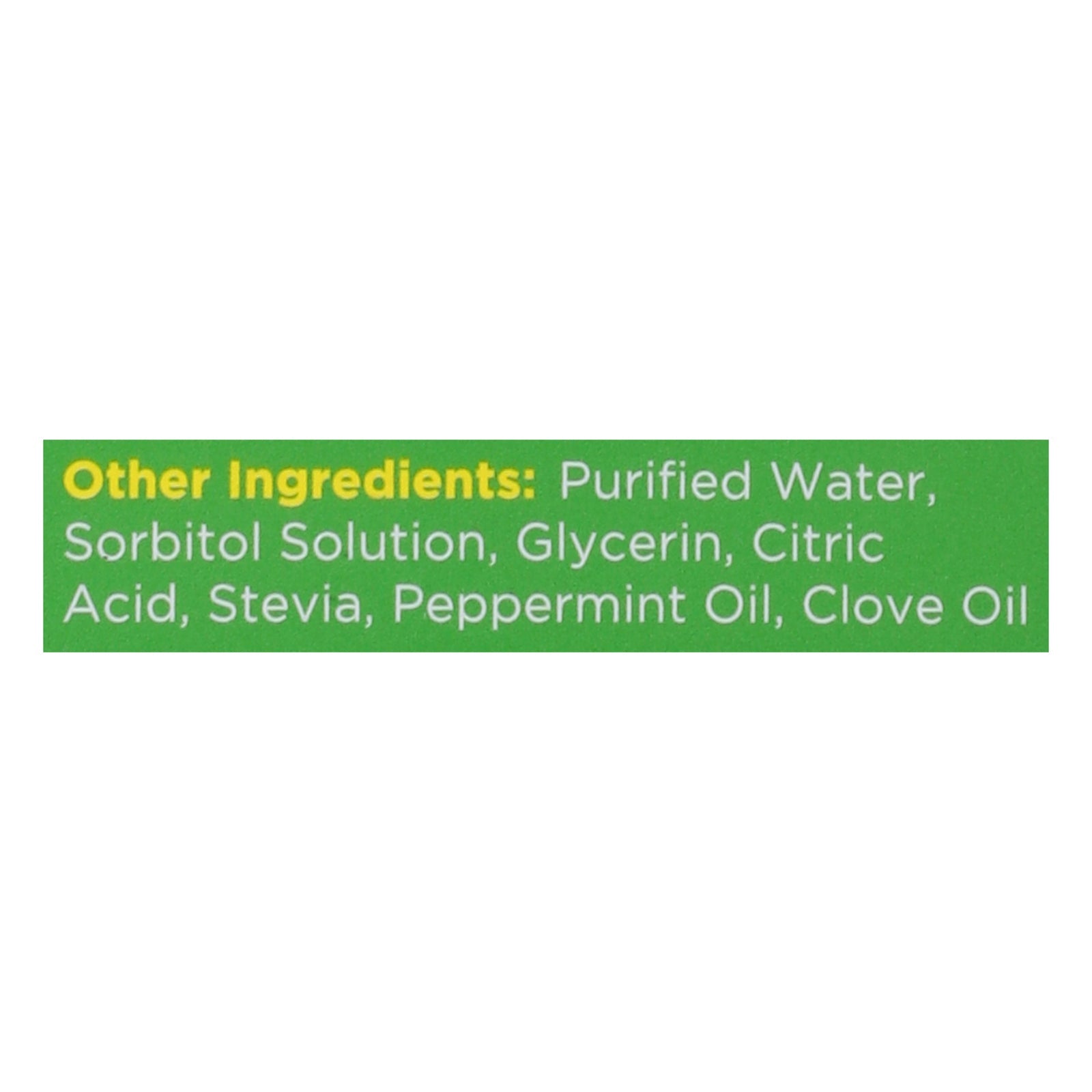 Jarabe para la garganta sin azúcar Herbion Naturals - 147 ml