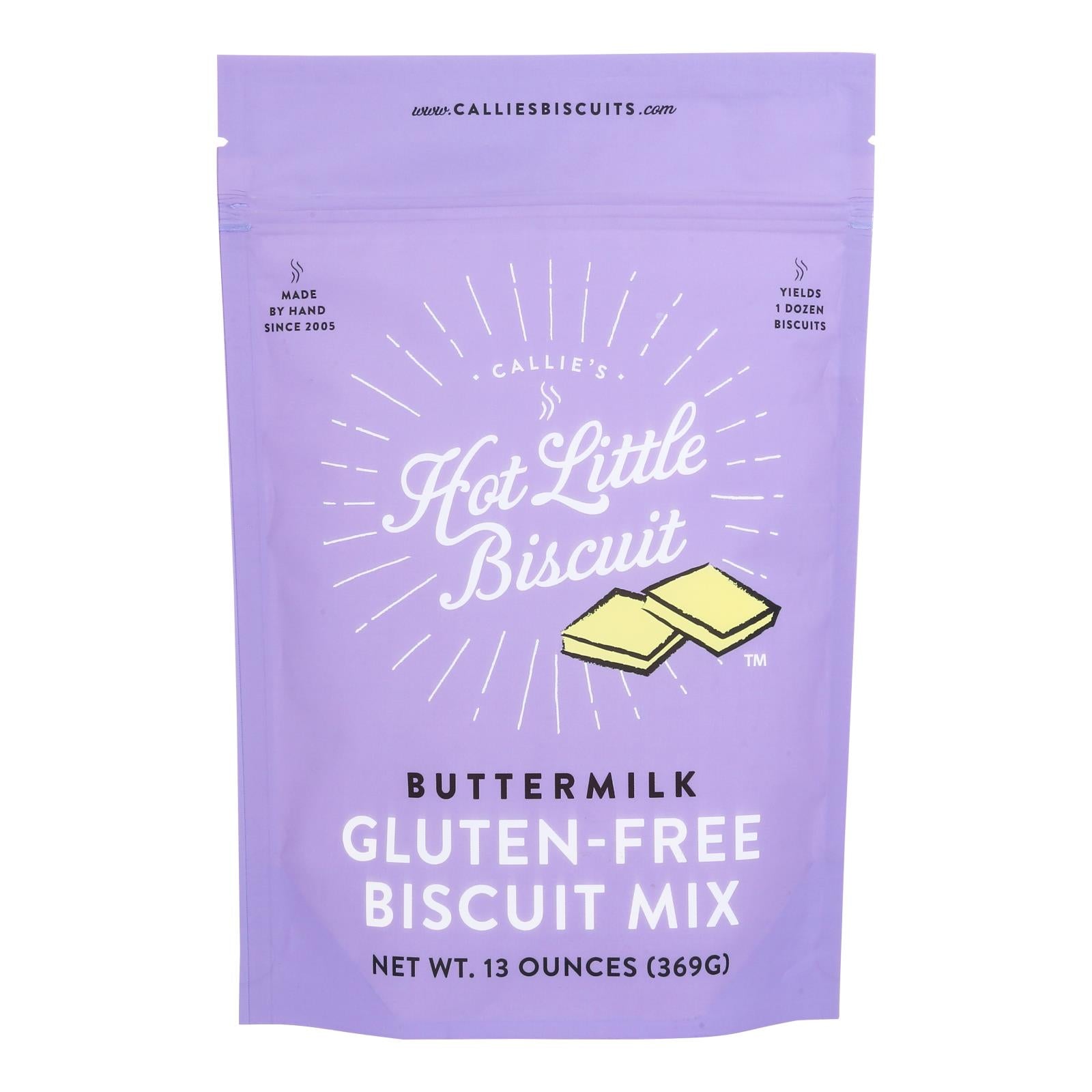 Mezcla para galletas de suero de leche sin gluten de Callie, paquete de 12, 13 oz cada una