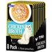 Alimento para gatos Inaba Churu: caldo de vieira de pollo con sabor a té verde, caja de 8 sobres de 50 g