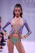 Wealth Swimsuit With Sleeves