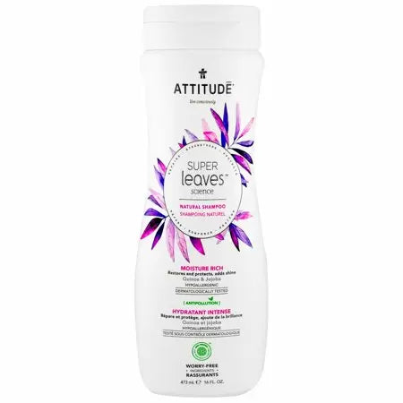 Champú hidratante Attitude para cabello seco y dañado (16 oz)
