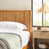 Cabecero de cama de madera maciza con diseño contemporáneo de París
