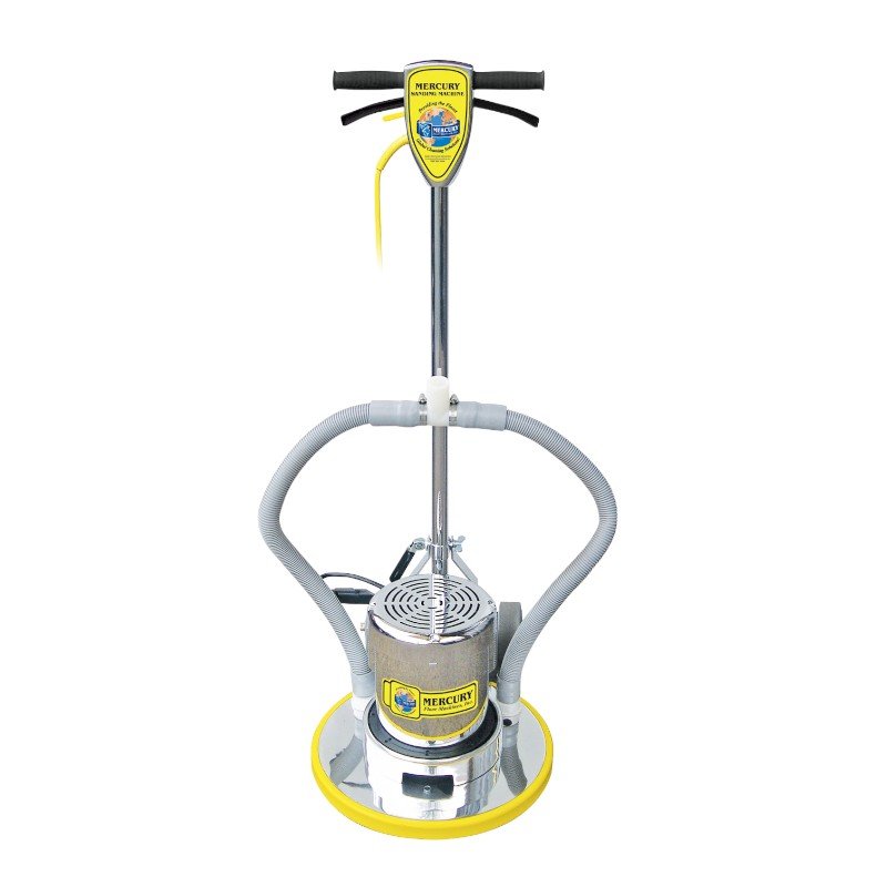 Mercury H-19S Hercules Sealed Motor Floor Sander Machine, 19" Apron, 175 RPM