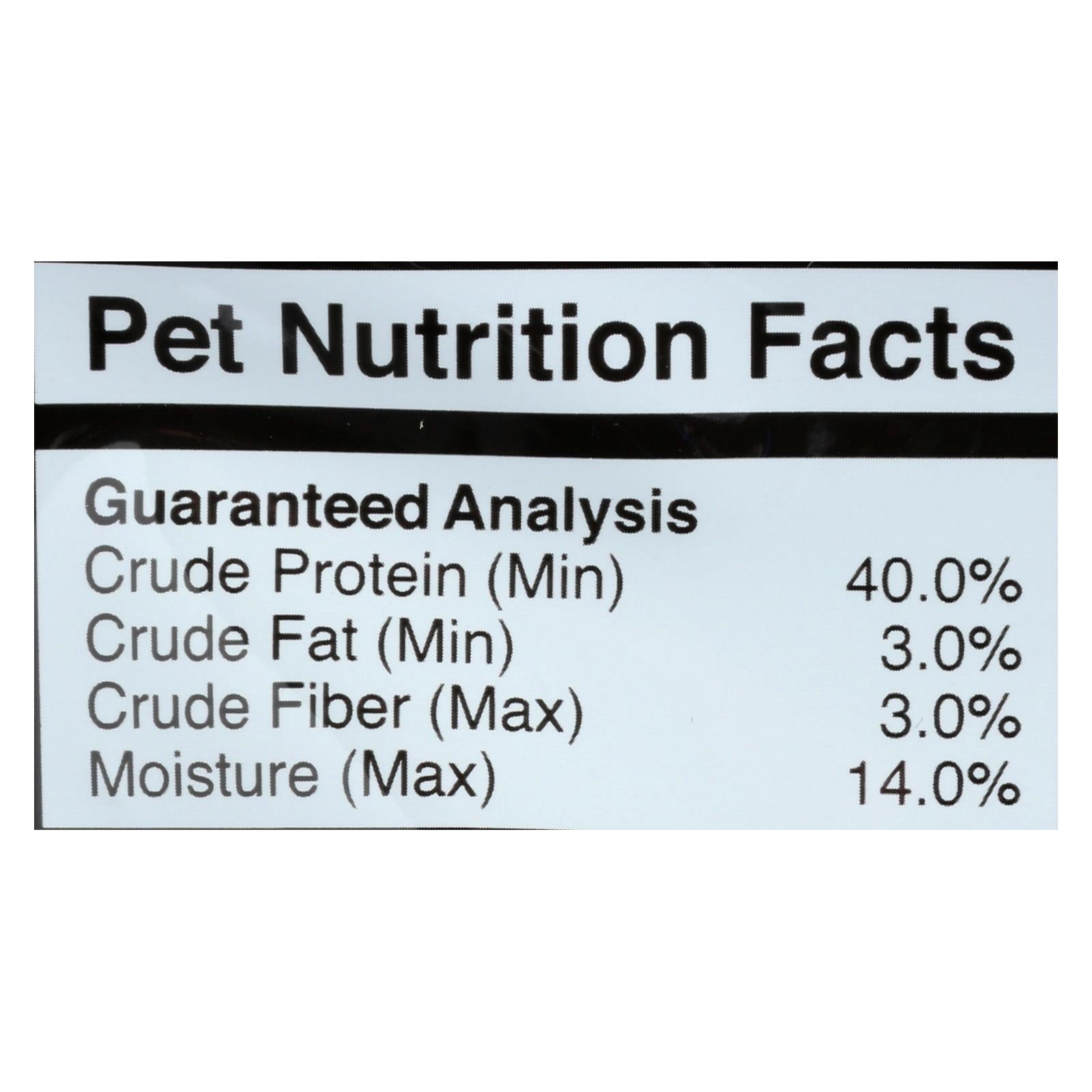 Golosinas para perros Fruitables Jrky Grilld Bison - 8 latas de 5 oz