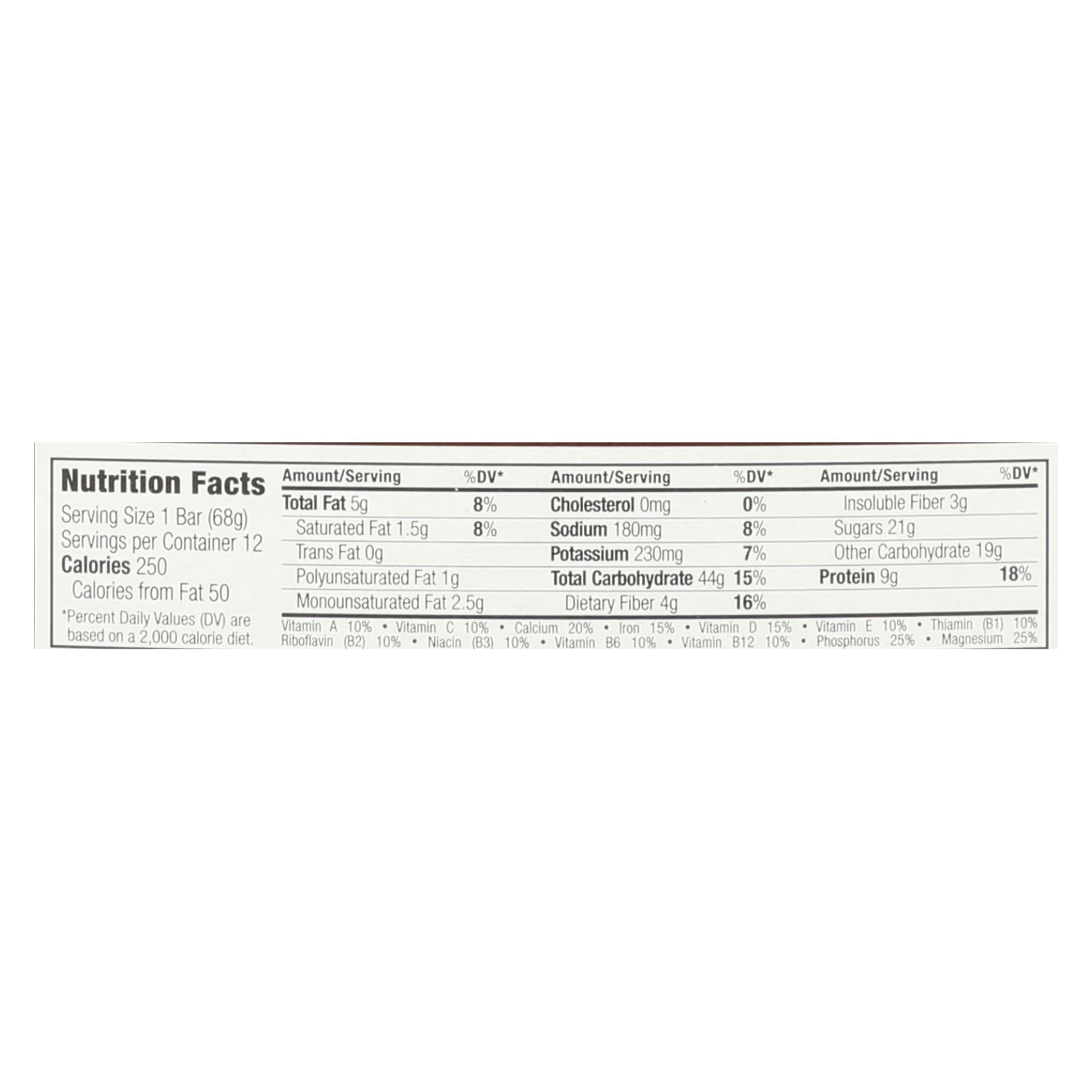 Brownie de chocolate orgánico Clif Bar con 2.4 oz cada uno (paquete de 12)