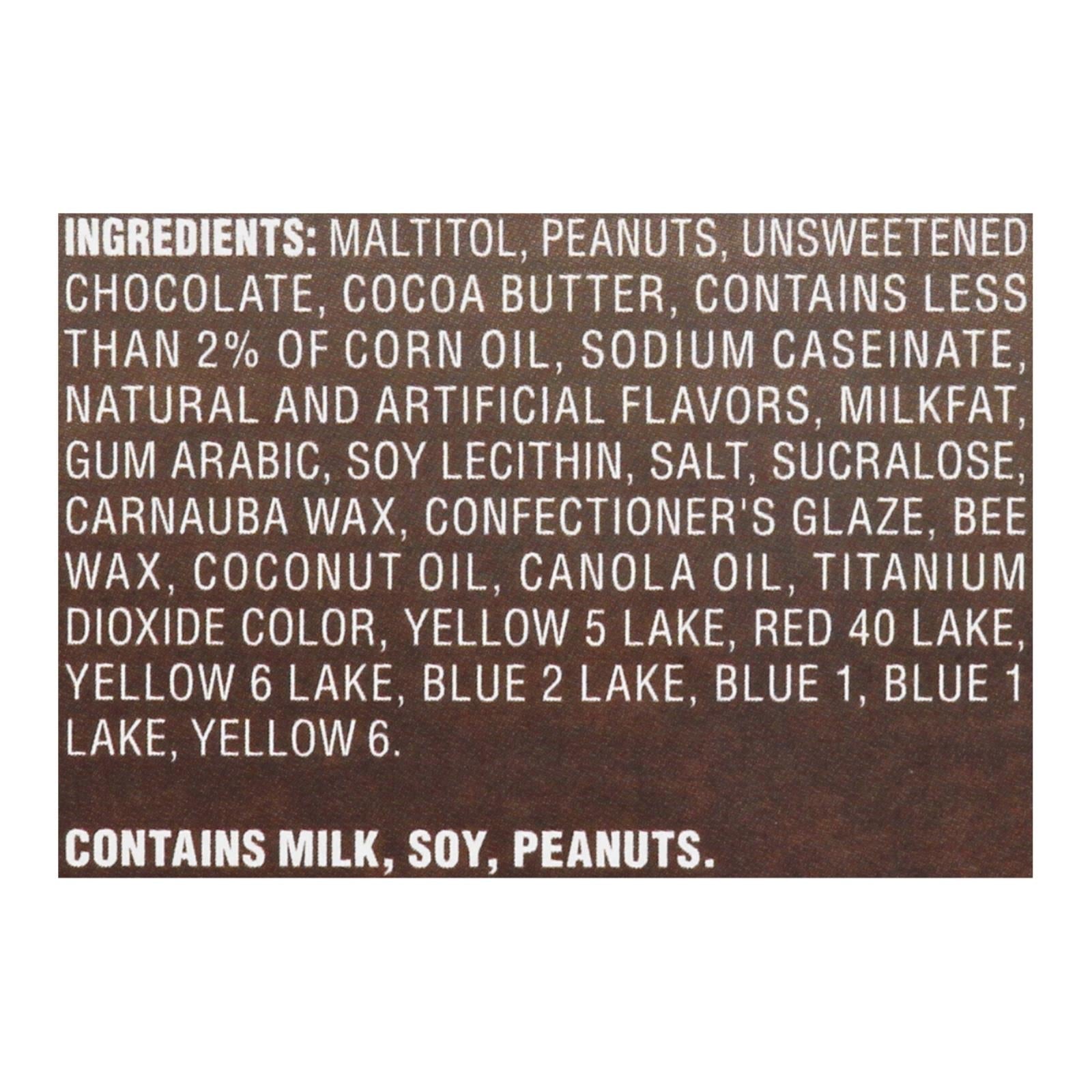 Caramelos de chocolate y cacahuete Atkins Endulge - Paquete de 5, 1.2 oz 