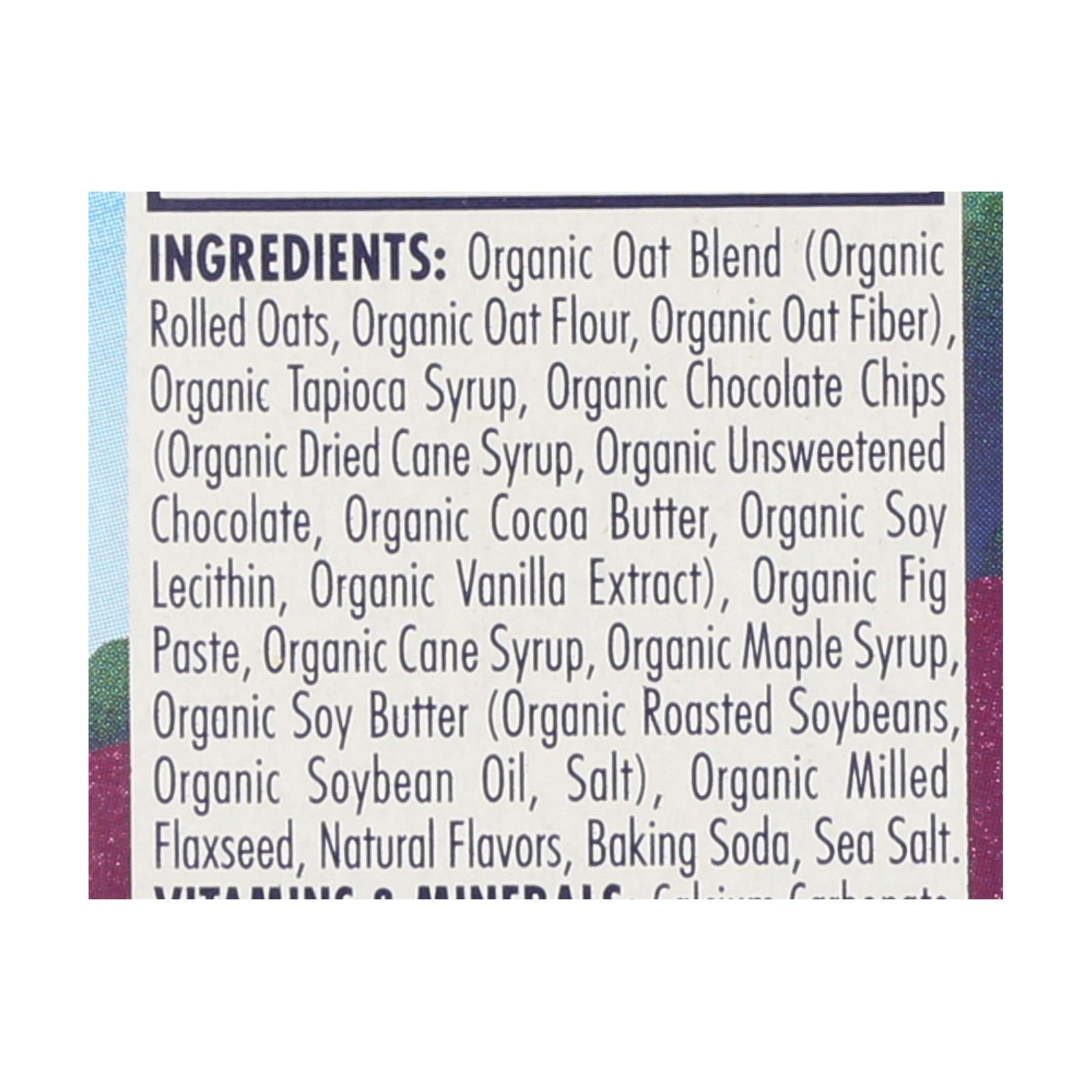 Clif Kid Zbar Chocolate orgánico con chispas, 7.62 oz, caja de 9