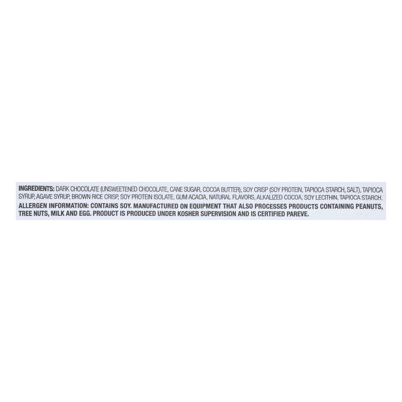 Barritas de proteína de chocolate moca oscuro Nugo Nutrition, 50 g (paquete de 12)