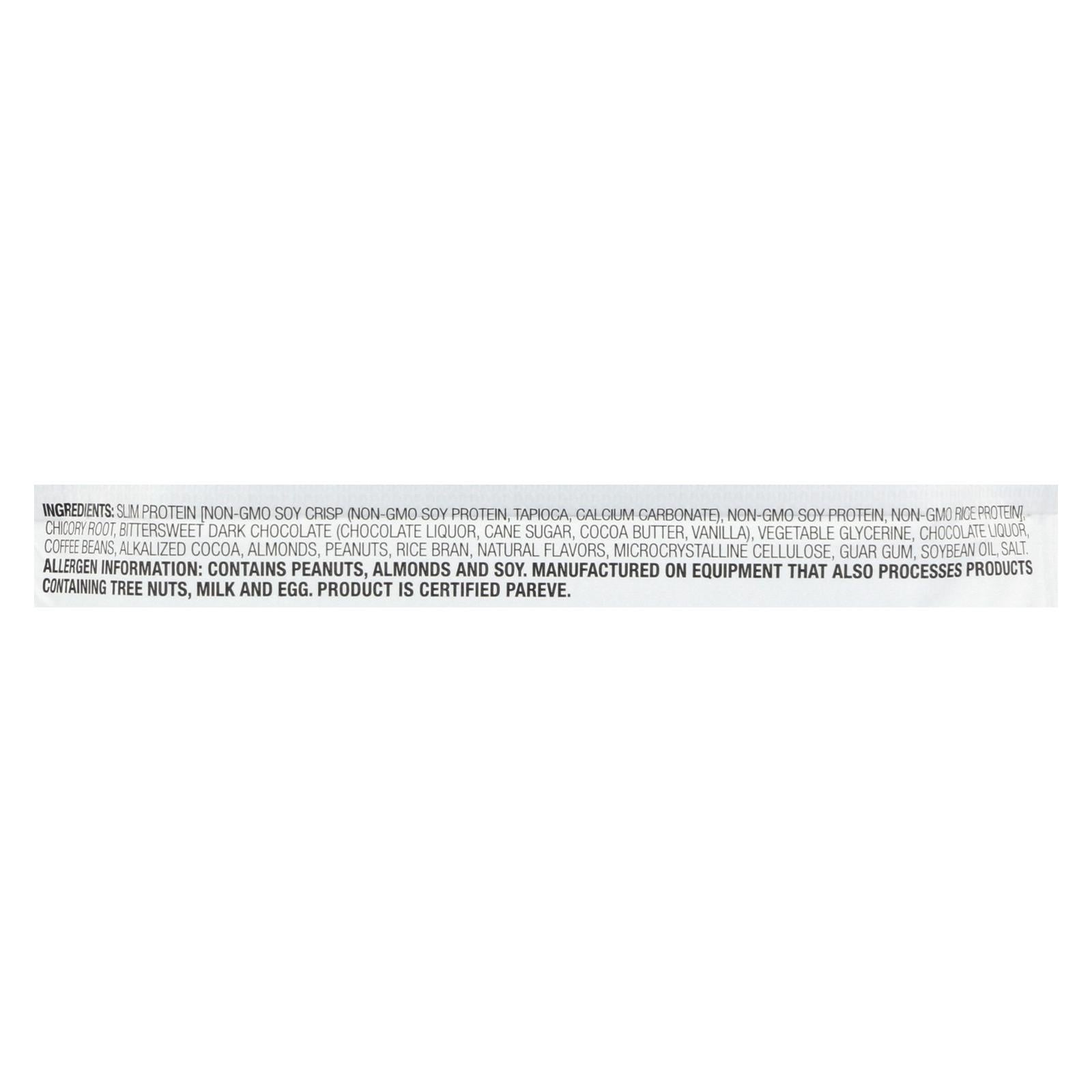 Barra de proteína Nugo Slim Espresso - 48 g - Paquete de 12