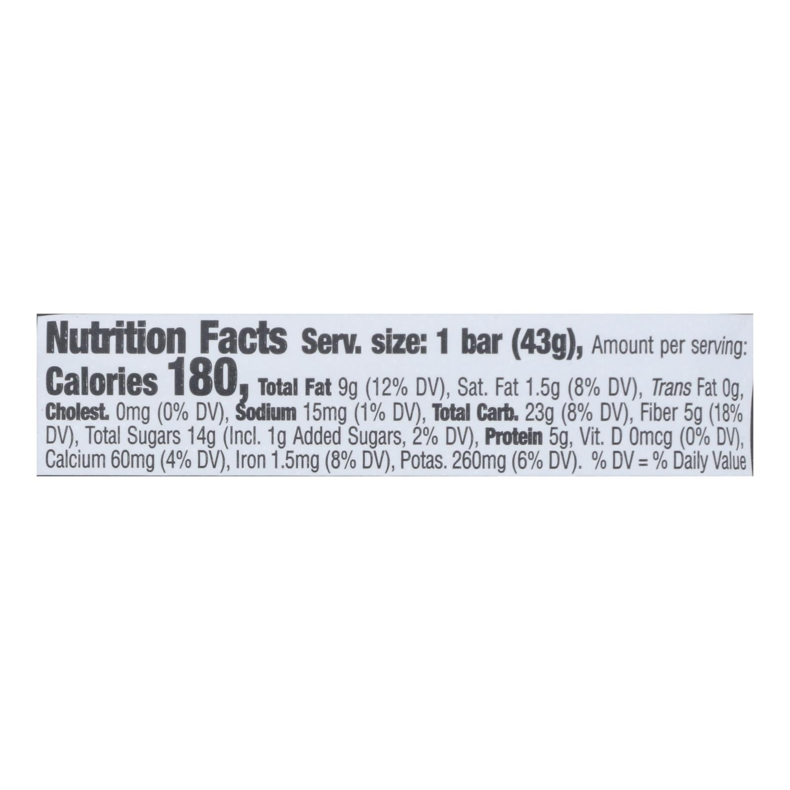 Barrita energética Bearded Brothers - Mega Maca Chocolate - Paquete de 12 - 1,52 oz.