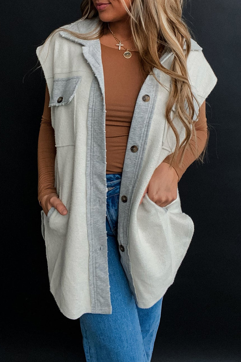 Spring Denim Vest