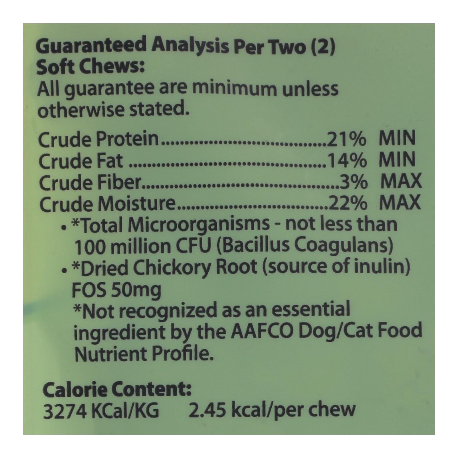 Masticables Ark Naturals Gentle Digest para gatos y perros - 3.2 onzas