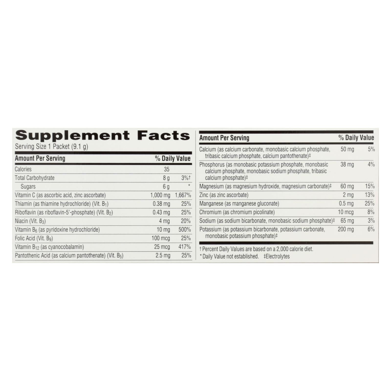 Emergen-C - Bebida de apoyo inmunitario con sabor a frambuesa, 30 sobres (paquete de 3)