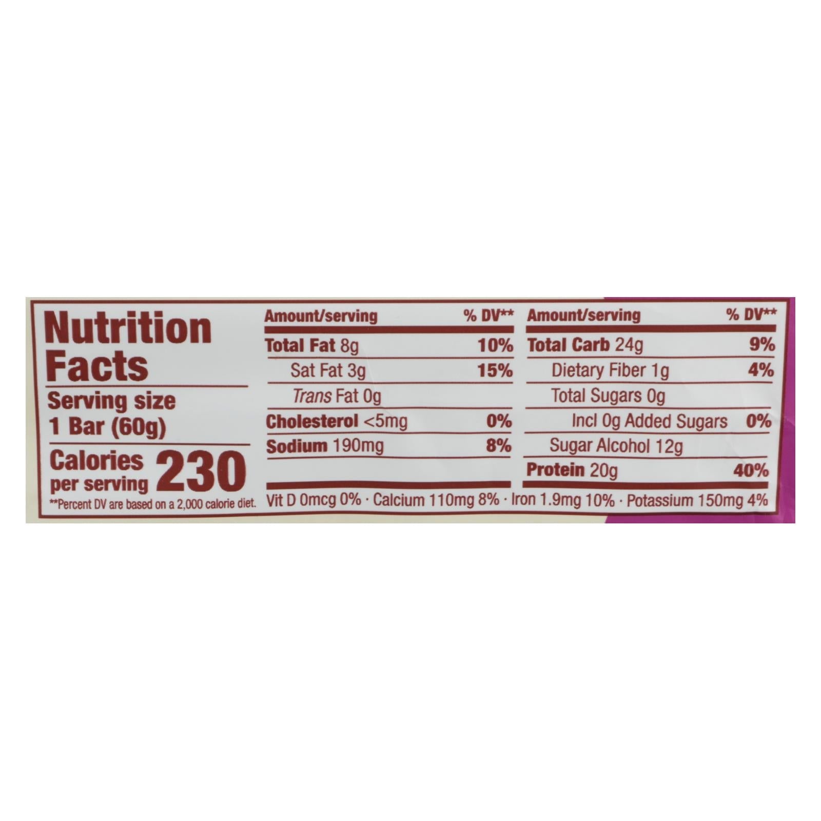 Barra fina de chocolate Think Products - 2.1 oz