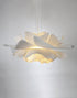 Lámpara colgante de techo LED moderna con forma de flor para sala de estar