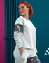 Sweatshirt In Light Grey