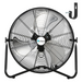 ACHAZEL 20" High Velocity Floor Fan, 3 Speed 5200 CFM Heavy Duty Metal Industrial Floor Fan with Wall-Mounting System, Ideal for Garage, Workshop, Greenhouse and Basement