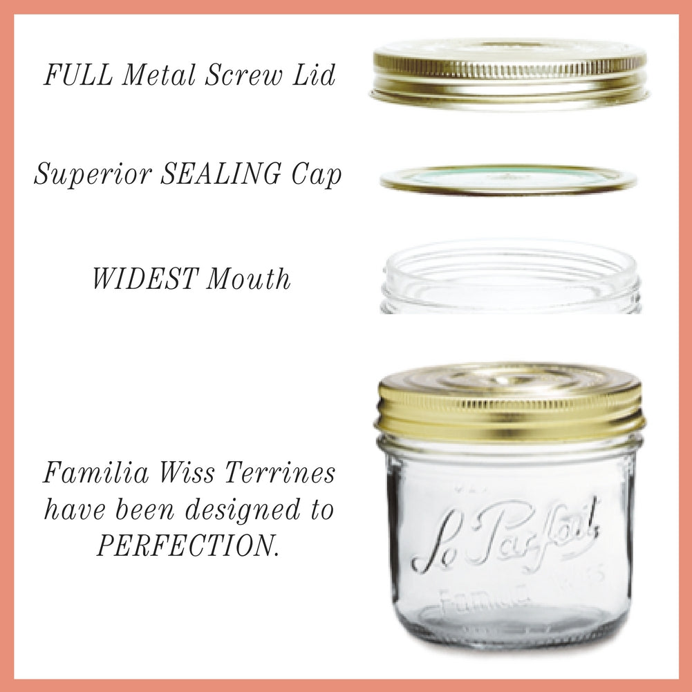 Le Parfait Familia Wiss Terrines - Food Storage Containers