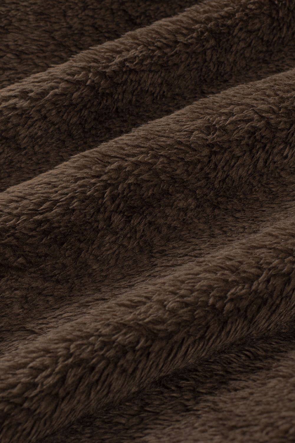 Brown Fleece Coat