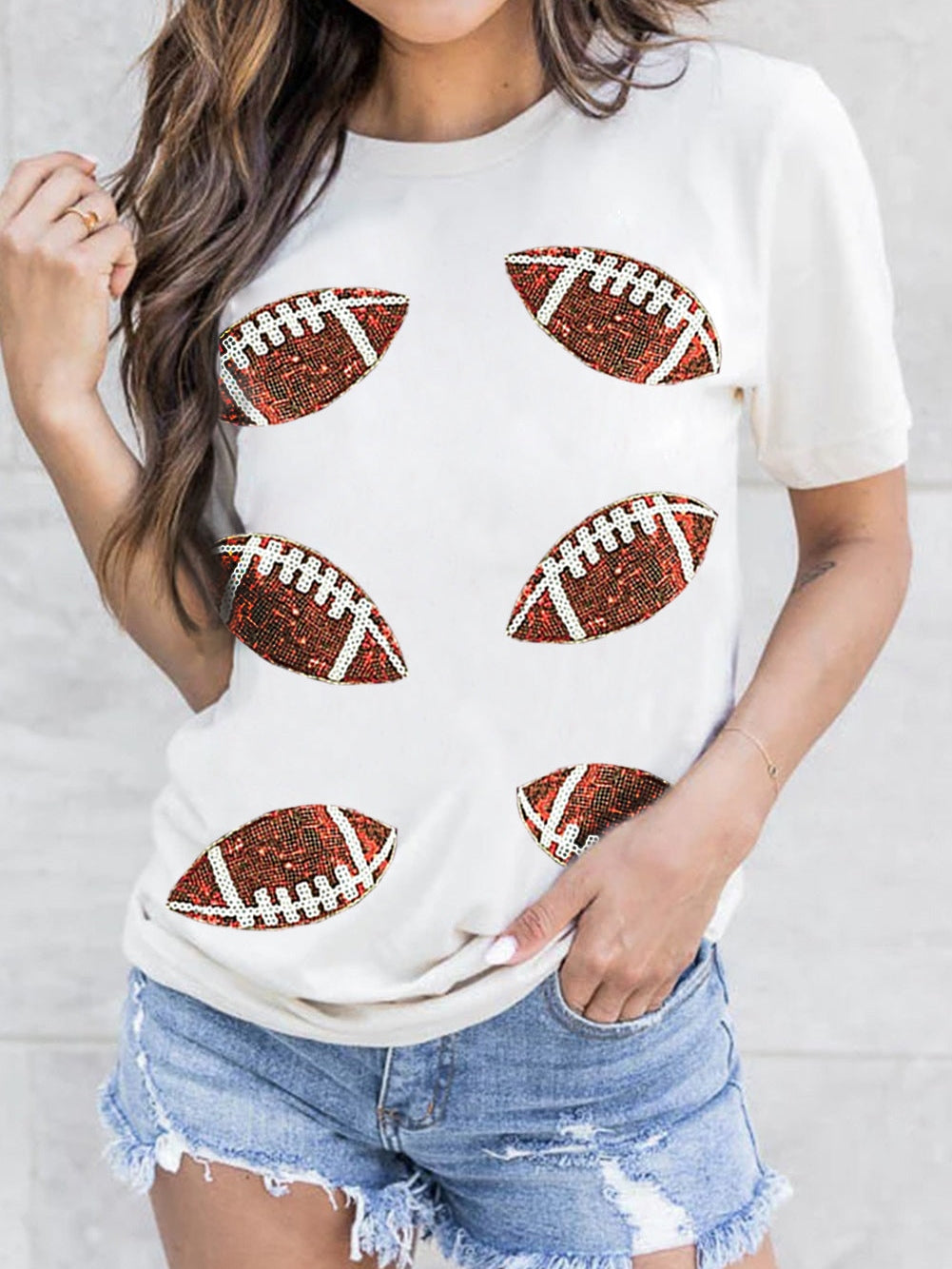 Dazzling Football Top
