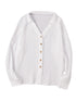 Relaxed Fit Long Sleeve Button-Up