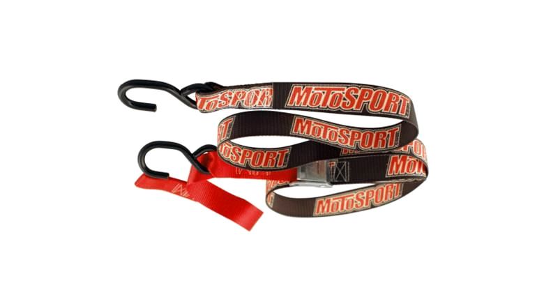 Amarres para motocicleta de 3,8 cm x 3 m con trinquete y leva (paquete de 2) | RCB1.510VSBK2