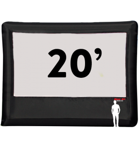 Sistema de cine profesional para exteriores Elite Outdoor Movies de 20 pies