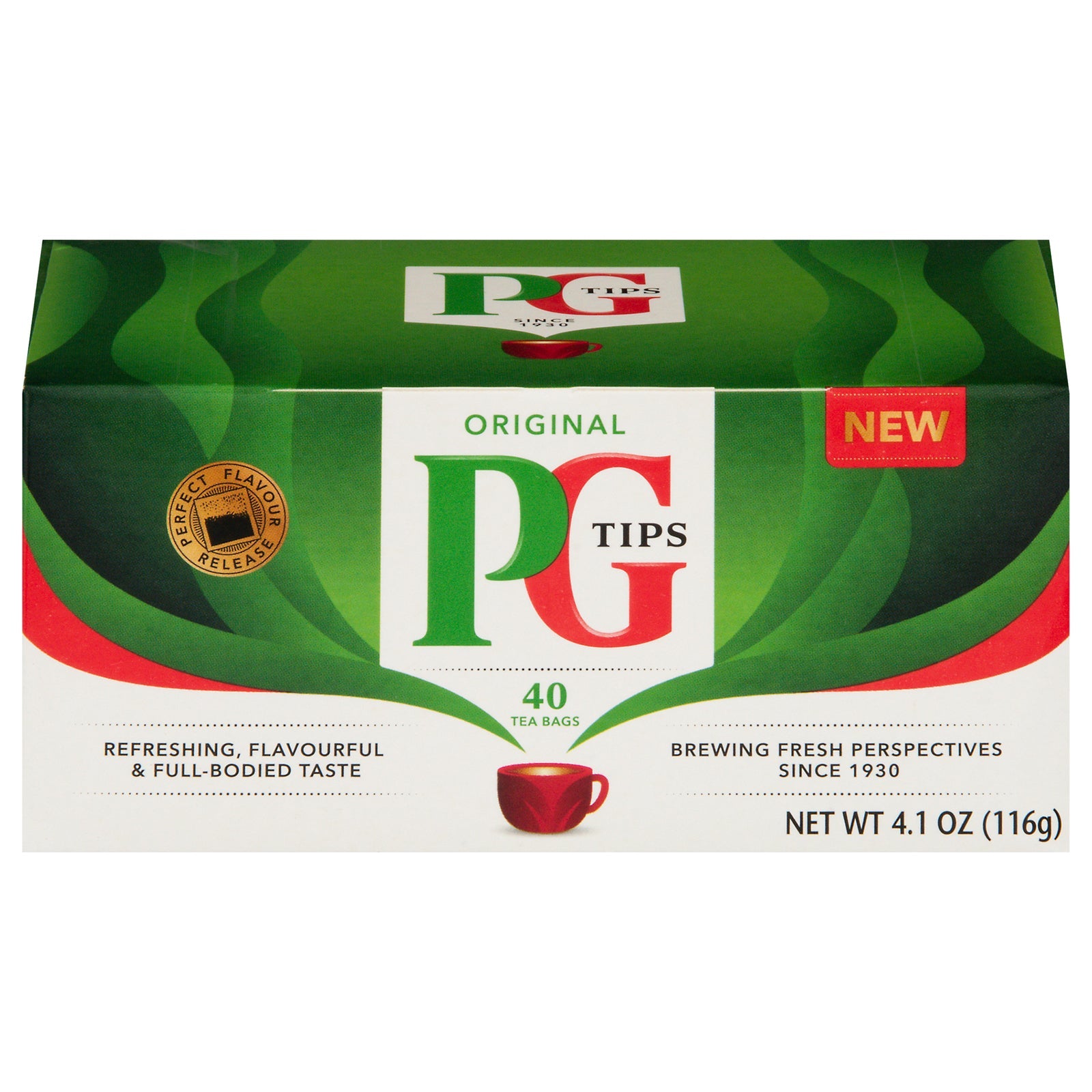 Té negro PG Tips - 6 x 40 bolsitas - Mezcla clásica natural