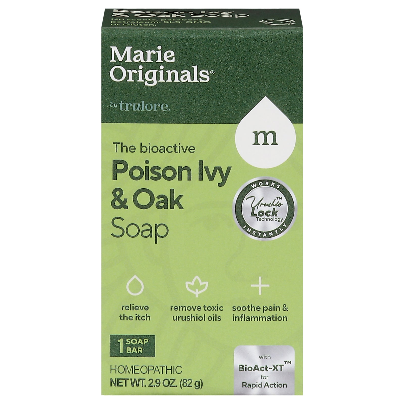 Jabón Marie Originals para la hiedra venenosa y el roble - Alivio de 89 g