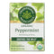 Té de menta orgánico de Traditional Medicinals - Facilita la digestión, sin cafeína - 16 bolsitas