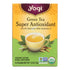 Yogi Green Tea Super Antioxidante - 16 bolsitas de té - Mezcla de té verde orgánico