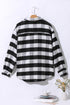 Black and White Glen Plaid Jacket