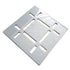 Shower Drain Grate Kit 4" Stainless Steel (Polished) - Dash Design