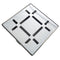 Shower Drain Grate Kit 4" Stainless Steel (Polished) - Dash Design