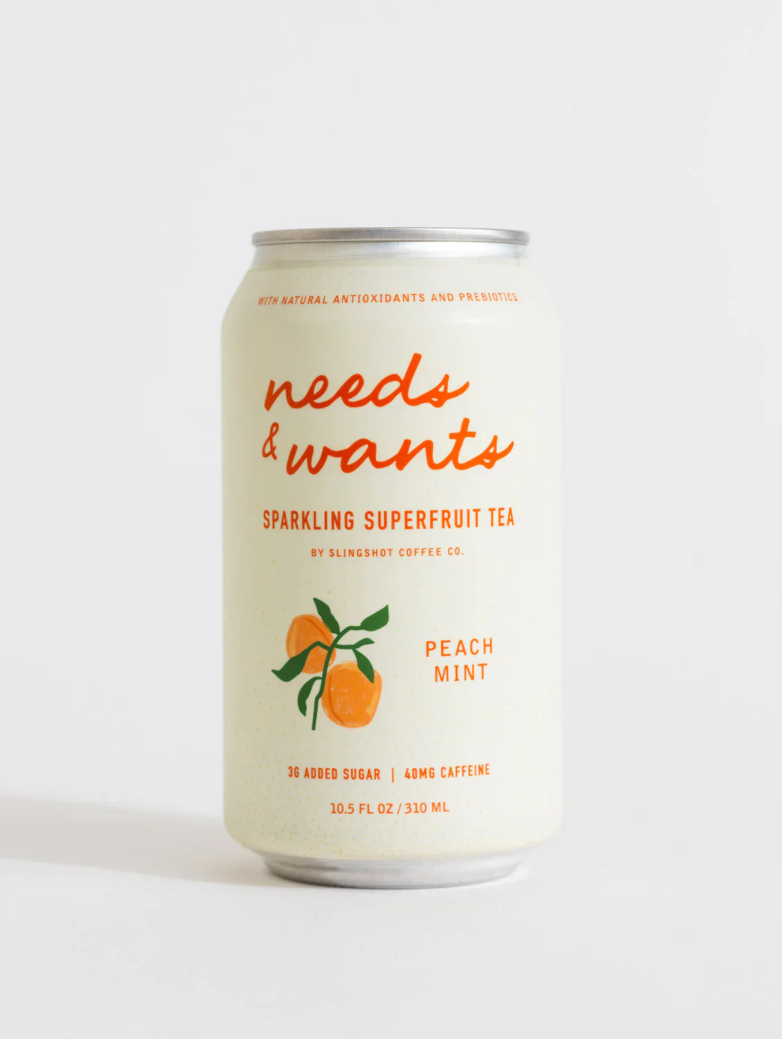 Té de melocotón y menta Slingshot Coffee Co.SPK 10.5 oz, caja de 12