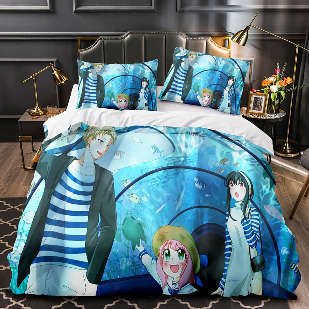 2022 Nuevo juego de cama SPY×FAMILY Fundas de edredón Cama