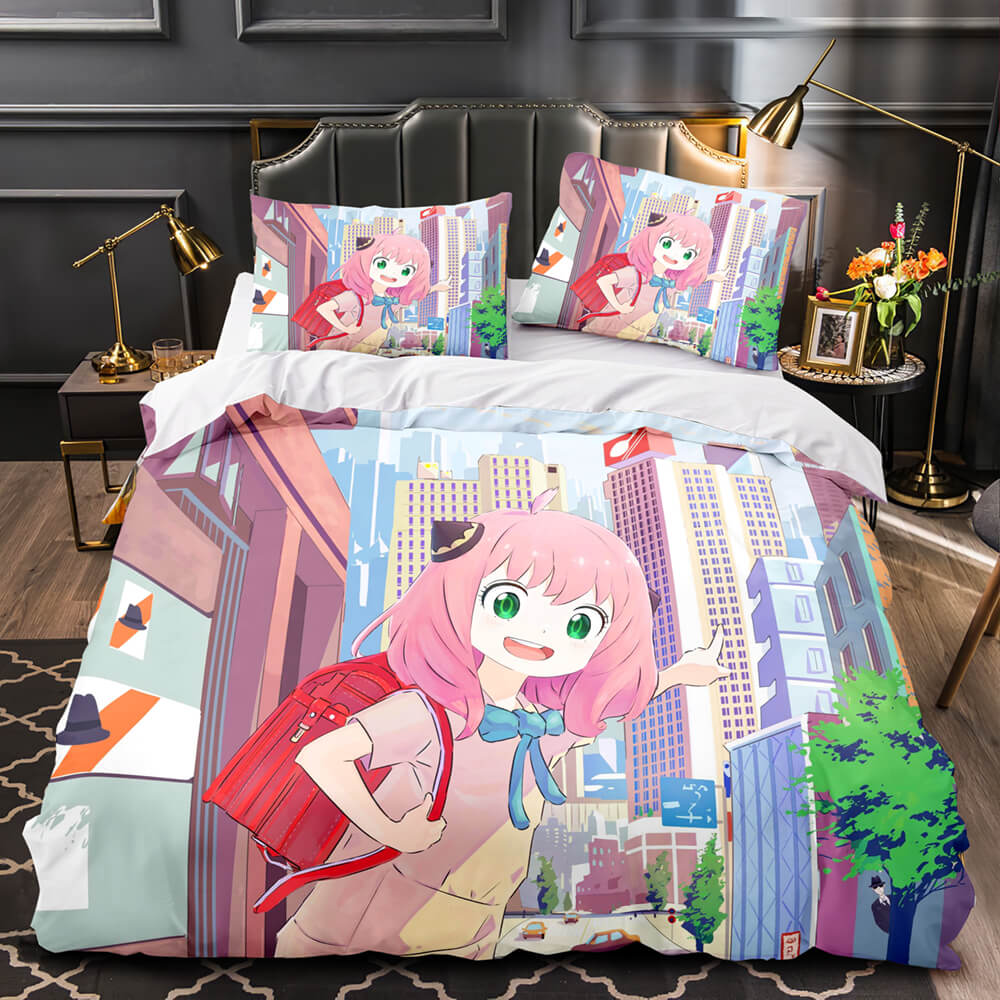 2022 Nuevo juego de cama SPY×FAMILY Fundas de edredón Cama