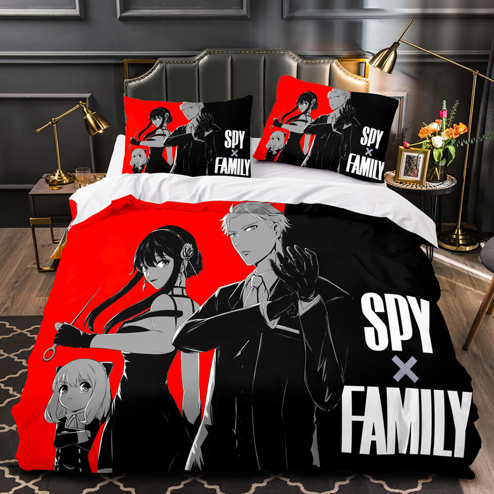 2022 Nuevo juego de cama SPY×FAMILY Fundas de edredón Cama