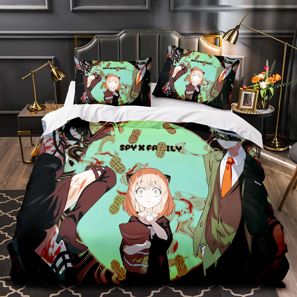 Juego de cama SPY×FAMILY 2022, fundas de edredón para cosplay