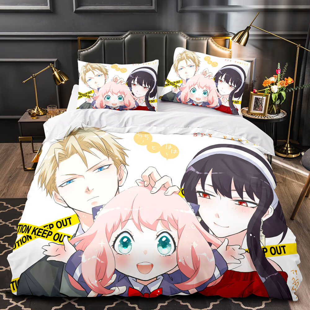 Juego de cama SPY×FAMILY 2022, fundas de edredón para cosplay