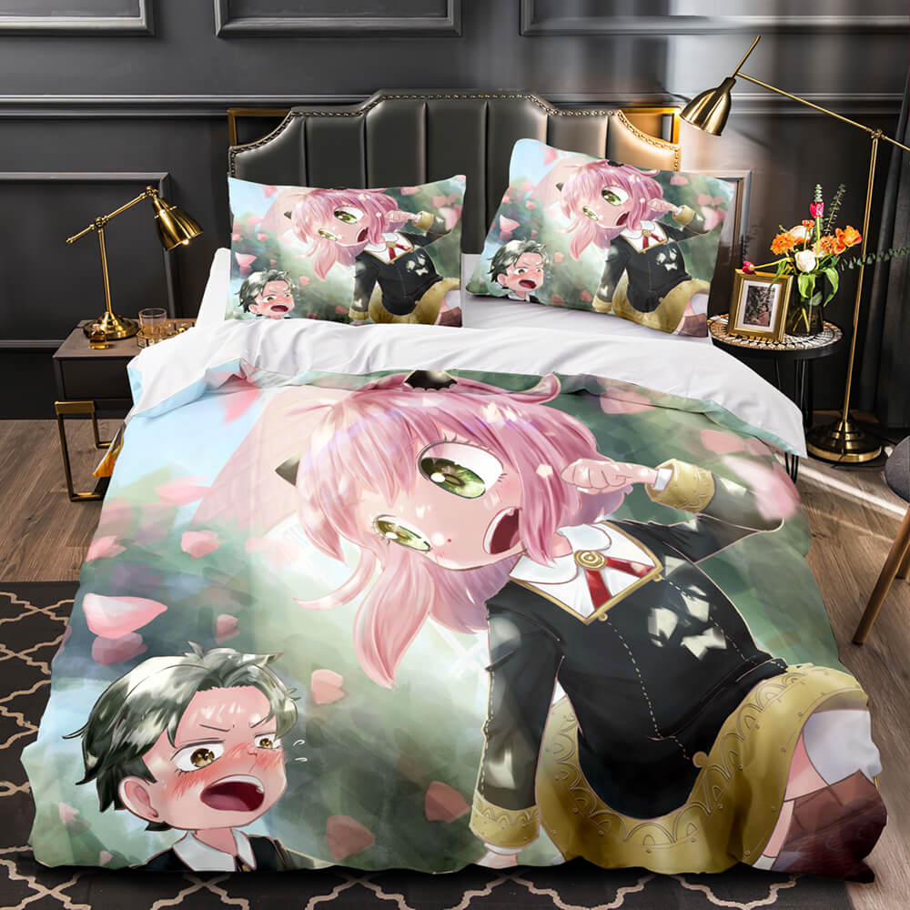 Juego de cama SPY×FAMILY 2022, fundas de edredón para cosplay