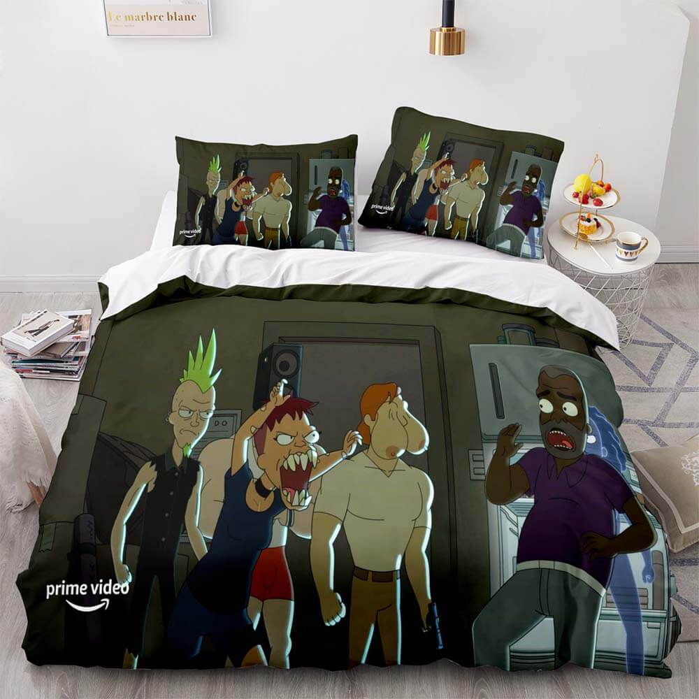 2022 The Boys presenta el juego de cama Diabolical, edredón y funda de edredón