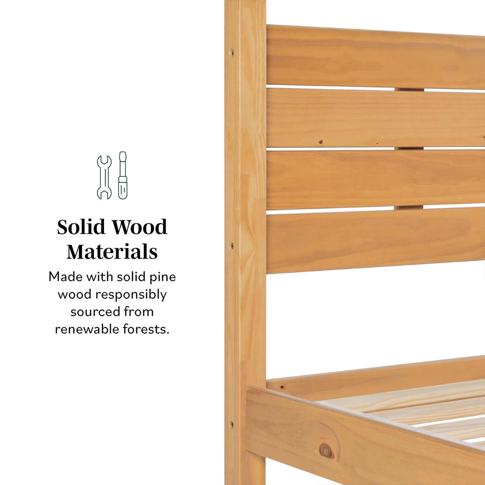 Colección de armazones de cama con dosel de madera maciza de Isla